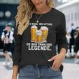 Der Mann Der Mythos Die Bier Trinkende Legende Langarmshirts Geschenke für Sie