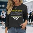 Dipl Ing Engineer Ingenieur Definition Langarmshirts Geschenke für Sie