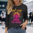 Dj Per Uomo Disco Grafico Jockey Boy Techno Discjockey Maglietta a maniche lunghe Regalos para ella