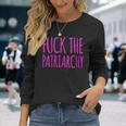 Donna Fuck The Patriarchy Divertente Regalo Femminista Con Collo A Maglietta a maniche lunghe Regalos para ella