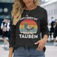 With Dove Das Leben Ist Schönmit Tauben Langarmshirts Geschenke für Sie