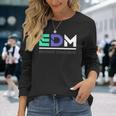 Edm Electronic Dance Music Festival Fiesta Techno Dj Camiseta de manga larga Regalos para ella