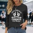 El Mejor Camionero Del Mundo Regalo Cumpleaños Camionero Camiseta de manga larga Regalos para ella