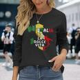 Entdecke Italien Liebe Für Essen Kultur Geschichte Italien Langarmshirts Geschenke für Sie