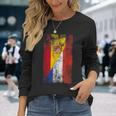 España Paraguay Banderas Español Paraguayo Camiseta de manga larga Regalos para ella