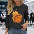 Fire Basketball Langarmshirts Geschenke für Sie