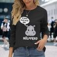 Hippo Fun Langarmshirts Geschenke für Sie