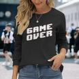 Game Over Ideo GameGame Over Langarmshirts Geschenke für Sie