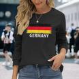 Germany Flag Name For Proud Deutsche As German Logo S Langarmshirts Geschenke für Sie