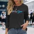 Only Gym Gymlife Pompa Per Pesi Muscolari Divertente Maglietta a maniche lunghe Regalos para ella