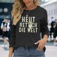 Heute Rette Ich Die Welt Garden Radish Langarmshirts Geschenke für Sie