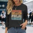 High Wheel Retrointage Bike Cyclist Langarmshirts Geschenke für Sie