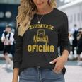 Hombre Tractor Tractorista Estoy En Mi Oficina Agricultor Camiseta de manga larga Regalos para ella