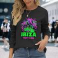 Ibiza Party Crew Travel Summer Team Maglietta a maniche lunghe Regalos para ella