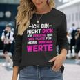 Ich Bin Nicht Dick Ich Brauche Nuriel Platz Humor Langarmshirts Geschenke für Sie