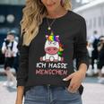 Ich Hasse Menschen Unicorn Langarmshirts Geschenke für Sie