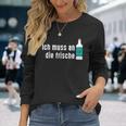 Ich Muss An Die Frische Air X Liqueur Mint Peppermint Liqueur Langarmshirts Geschenke für Sie