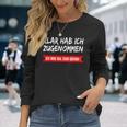 Klar Hab Ich Gewgenommen Ich Wog Mal 3500 G Langarmshirts Geschenke für Sie