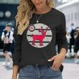 Lapland Reindeer Norway Sweden Finland Rudolph Reindeer Langarmshirts Geschenke für Sie