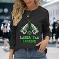 Laser Tag Legend Lasertag Player Indoor Game Sports Team Langarmshirts Geschenke für Sie