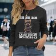 Lebe Liebe Lache Wenn Das Nicht Hilft Laden Ziele Schiesse Langarmshirts Geschenke für Sie