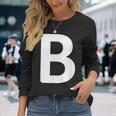 Letter B Langarmshirts Geschenke für Sie