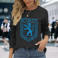 Lion Judas Jerusalem Israel Israeli Jerusalem Langarmshirts Geschenke für Sie