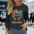 Livello 40 Sbloccatoideogiochi Maglietta a maniche lunghe Regalos para ella
