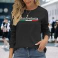 Manfredonia Città Italiana Bandiera Italia Langarmshirts Geschenke für Sie