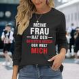 Meine Frau Hat Den Geilsten Arsch Der Welt Mich Langarmshirts Geschenke für Sie