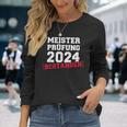 Meisterprüfung Bestanden Für Meister 2024 Handwerk Langarmshirts Geschenke für Sie