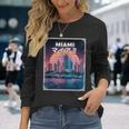 Miami In Giapponeseaporwave Aesthetic Film Di Culto Anno 80 Maglietta a maniche lunghe Regalos para ella