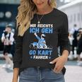 Mir Reichts Ich Geh Go Kart Driving Racing Kart Gokart Boys' Langarmshirts Geschenke für Sie