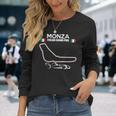Monza Circuito Formula Auto Da Corsa Italiano Prezzo Principale Maglietta a maniche lunghe Regalos para ella