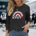Orgogliosamente Amo Kyoto Giappone Natura Cool Kyoto Bellezza Natura Maglia A Manica Maglietta a maniche lunghe Regalos para ella