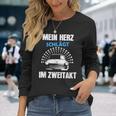 Ostdeutschland Ossi Zwei Takter Trabbi Idea Langarmshirts Geschenke für Sie