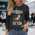 Otter Anatomy Of An Otter Cute Otter Lover Langarmshirts Geschenke für Sie