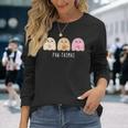 Pantasmas Ghost Spooky Conchas Mexican Ghost Long Sleeve T-Shirt Gifts for Her