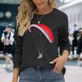 Parapente Parapente Paramoteur Parachute Parachutisme T-shirt à manches longues Cadeaux pour elle