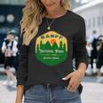 Parque Nacional Banff Alberta Canadá Est 1885 Camiseta de manga larga Regalos para ella