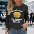 Pomelo Lover Entschuldigung Ich Habe Nicht Zuhörten Und An Pomelo Gedacht Langarmshirts Geschenke für Sie