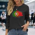 Portugal Flag Portugal Fan Item Jersey Em 2024 Langarmshirts Geschenke für Sie