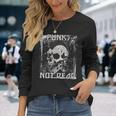 Punk Not Dead Rockero Punk Rock Camiseta de manga larga Regalos para ella