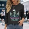 Punk Rock Is Gods Apology For Pop Music Abbigliamento Punk Maglietta a maniche lunghe Regalos para ella