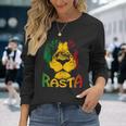 Rasta Lion Lionhead Reggae Rastafari Jamaica Langarmshirts Geschenke für Sie