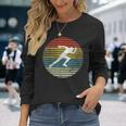 Retro Runner Jogger Running Jogging Marathon Running Langarmshirts Geschenke für Sie