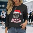 Schlafi Schlafi Hamster Hamstie Christmas Sleep Langarmshirts Geschenke für Sie