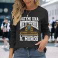 Scritta Divertente Agricoltore Mietitrebbia Contadino Fieno Maglietta a maniche lunghe Regalos para ella