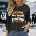 With Seine Majestät Der Busfahrer Cool Print Langarmshirts Geschenke für Sie