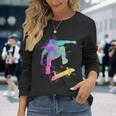 Skateboard Skateboarder Skateboarding Skater Maglietta a maniche lunghe Regalos para ella